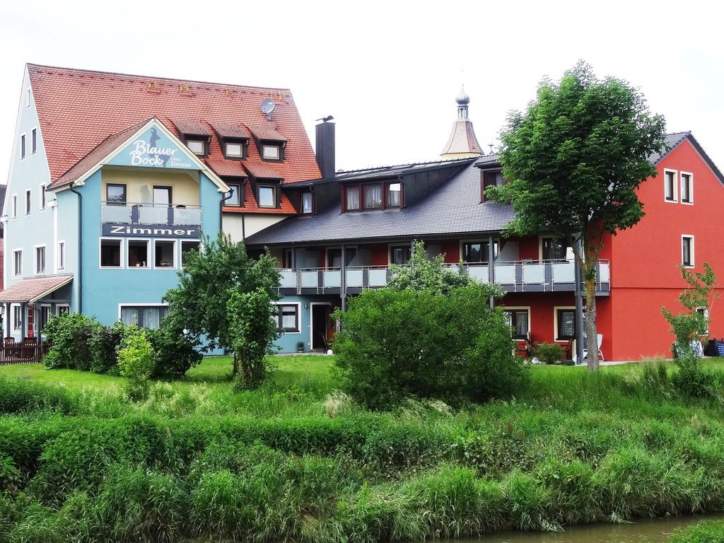 Blauer Bock - Hotel-Garni Pleinfeld Exterior foto